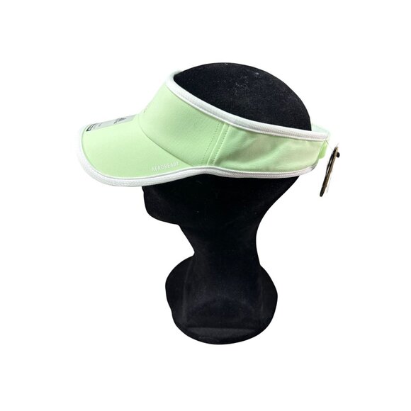 Adidas Aeroready Mens Superlite 2 Visor In Green Spark With Adjustable Strap - Picture 3 of 5